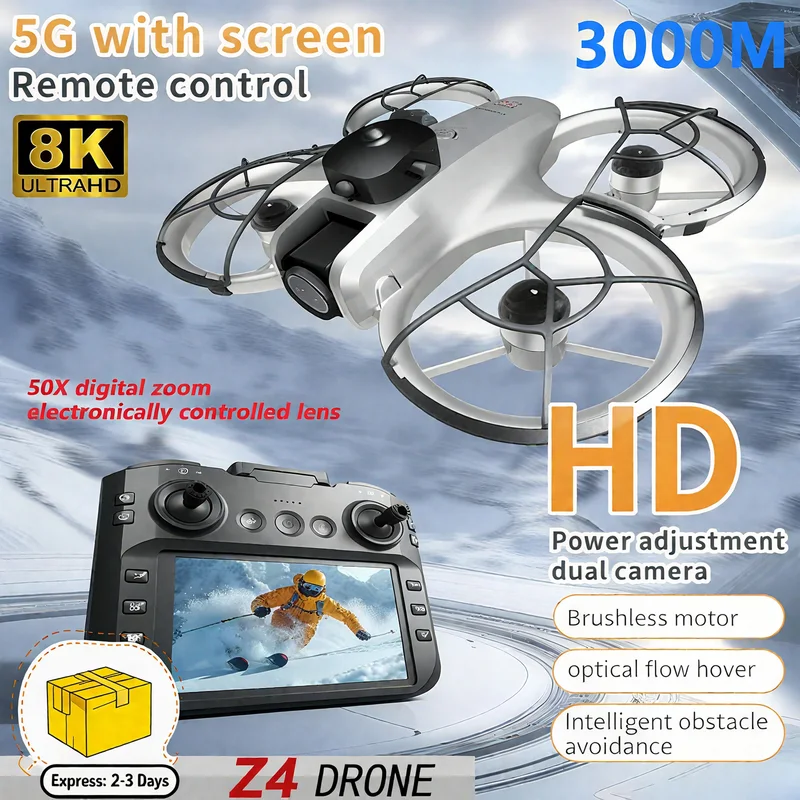 Kids Toys Unique - New MINI Z4 Drone 4K Professional