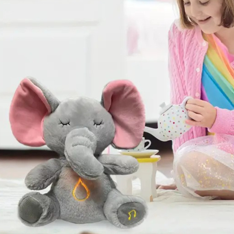 Kids Toys Elephant - Hot Sell Glowing Breathing Music Cute