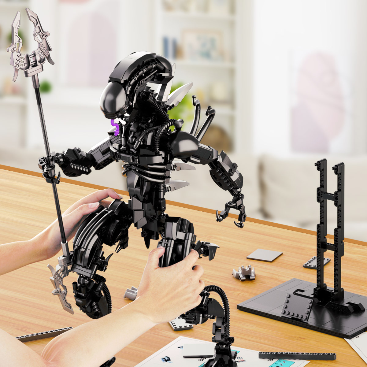 Xenomorph Kids Toys - Alien Toys Set Xenomorph Predator Action