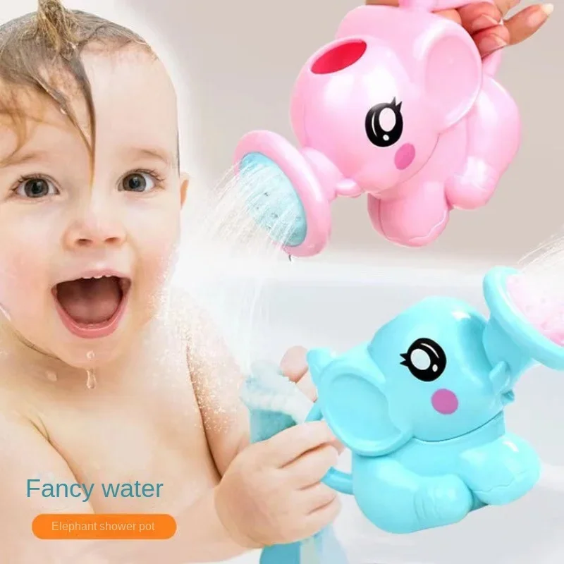 Kids Toys Elephant - Bath Toy Plastic Kettle Bath Shower