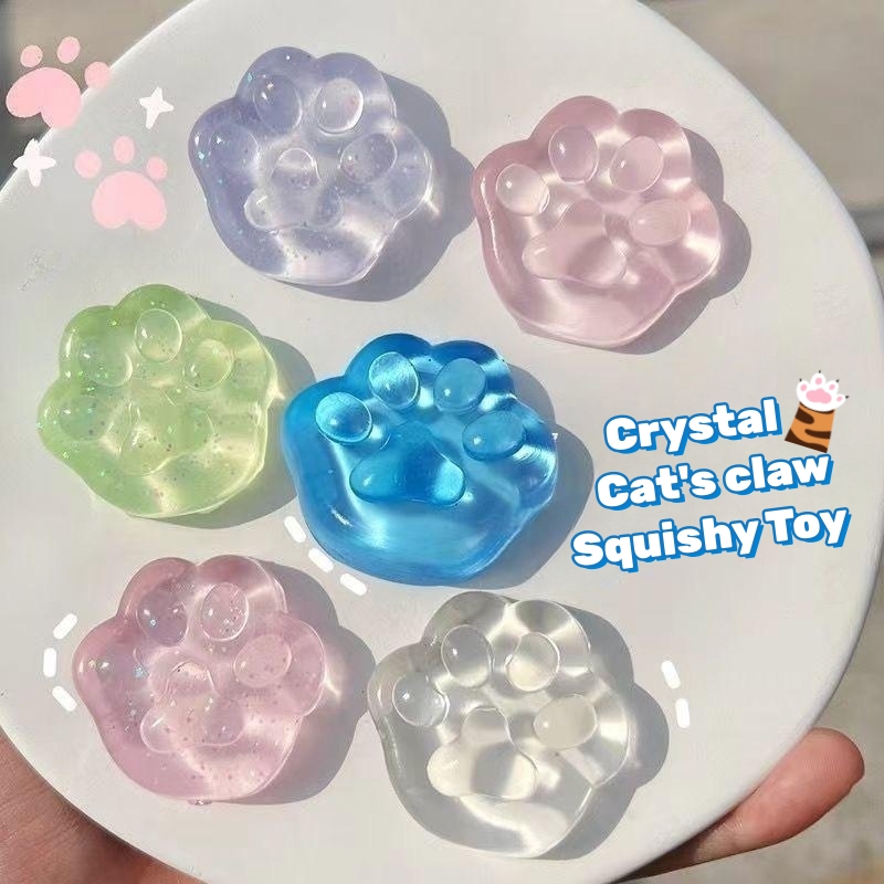 Kids Toys Unique - 3PCS Kawaii Cat Paw Sticky Squeeze