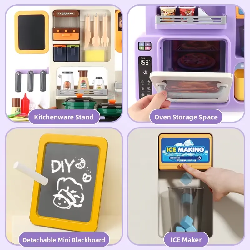 90cm Large Pretend Play Kitche - огляд і ціна Kids Toys Return Gift