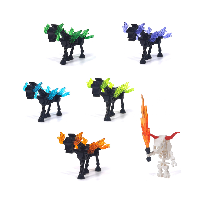 MOC Bricks Skull Halloween Bui - огляд і ціна Kids Toys Egypt