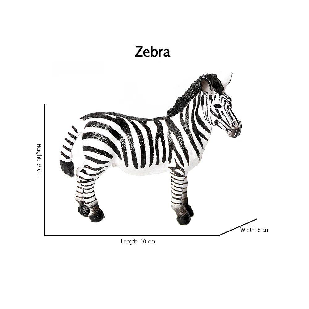 Zebra Figure Baby Zebra Miniat - огляд і ціна Kids Toys Under 200