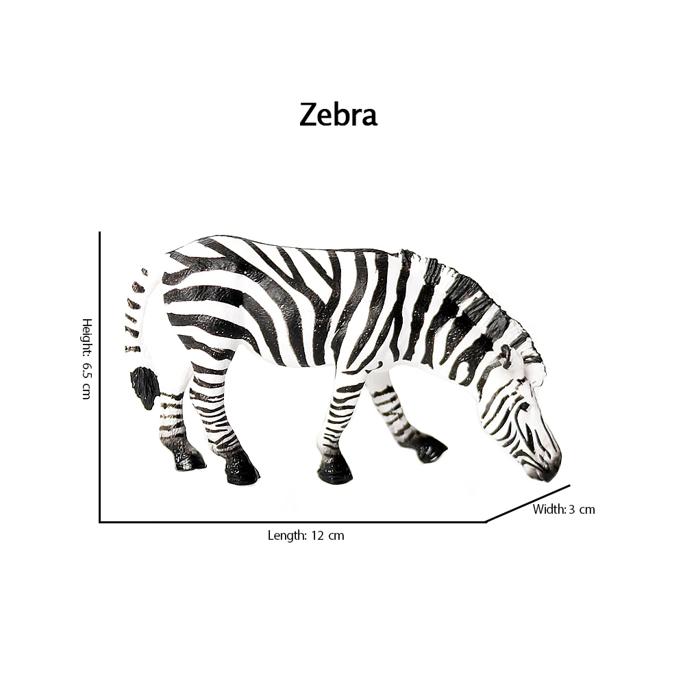 Zebra Figure Baby Zebra Miniat - огляд і ціна Kids Toys Under 200