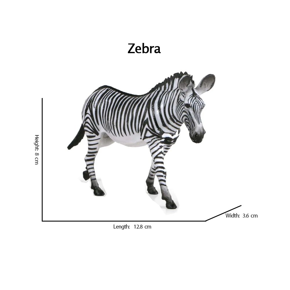 Zebra Figure Baby Zebra Miniat - огляд і ціна Kids Toys Under 200
