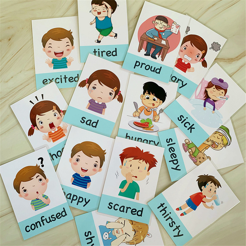 14pcs Montessori Baby English  - огляд і ціна Educational Flash Card