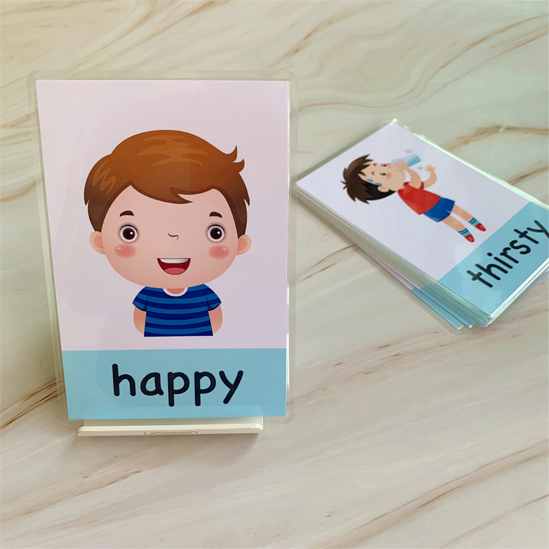 14pcs Montessori Baby English  - огляд і ціна Educational Flash Card