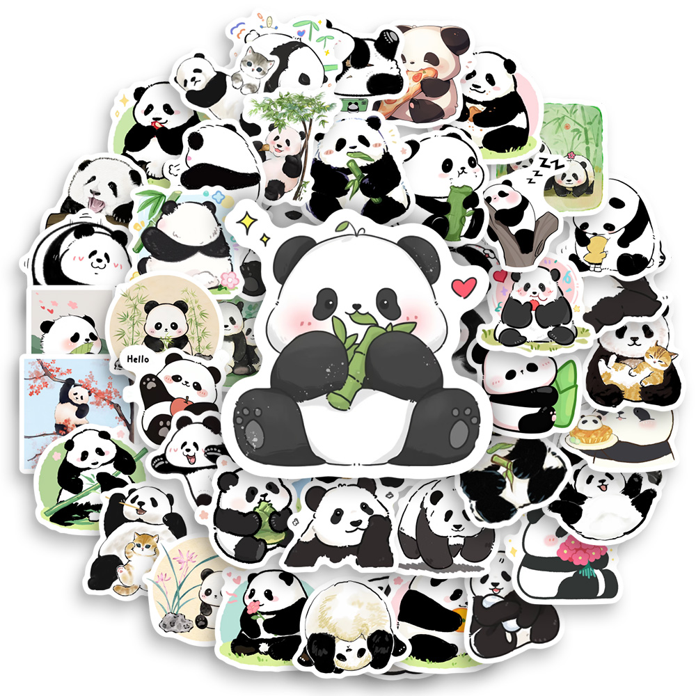 Cute Cartoon Panda Stickers Wa - огляд і ціна Kids Toys Laptop