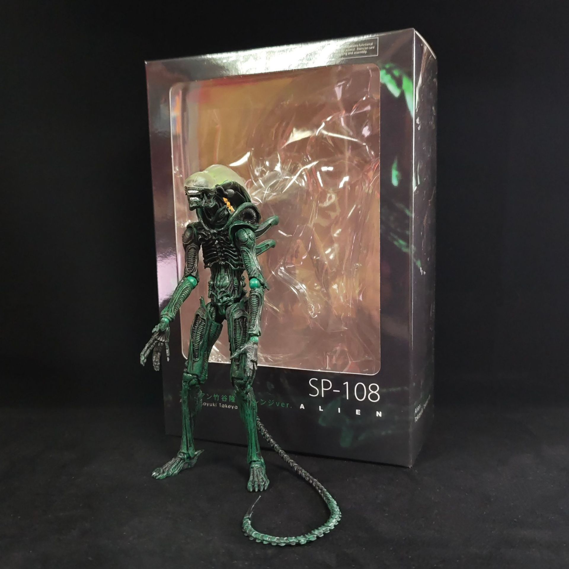 Boxed Anime Alien Action Figur - огляд і ціна Xenomorph Kids Toys