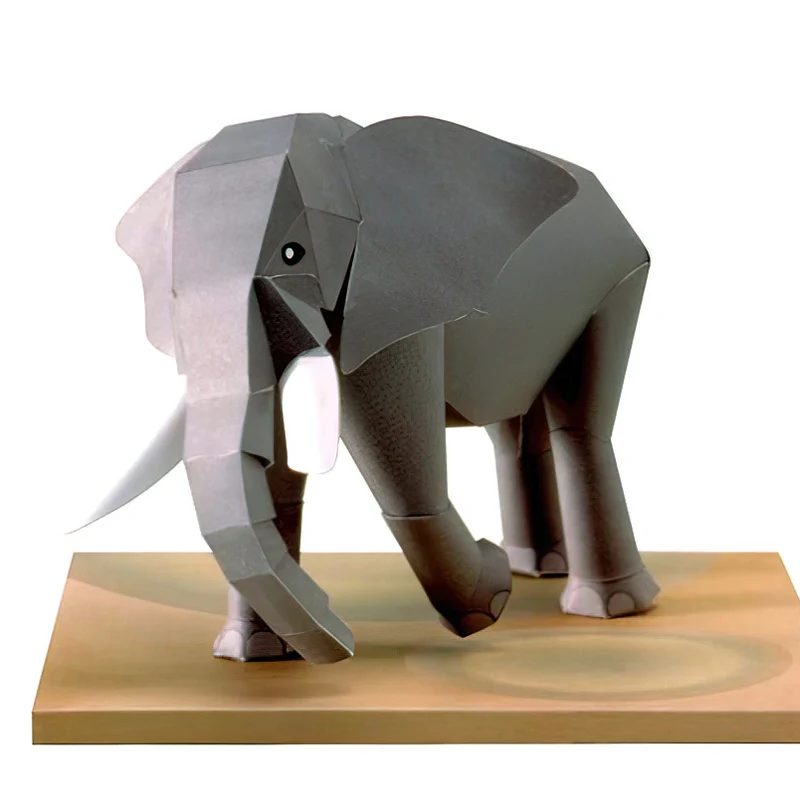 African Elephant Origami Art M - огляд і ціна Kids Toys Elephant