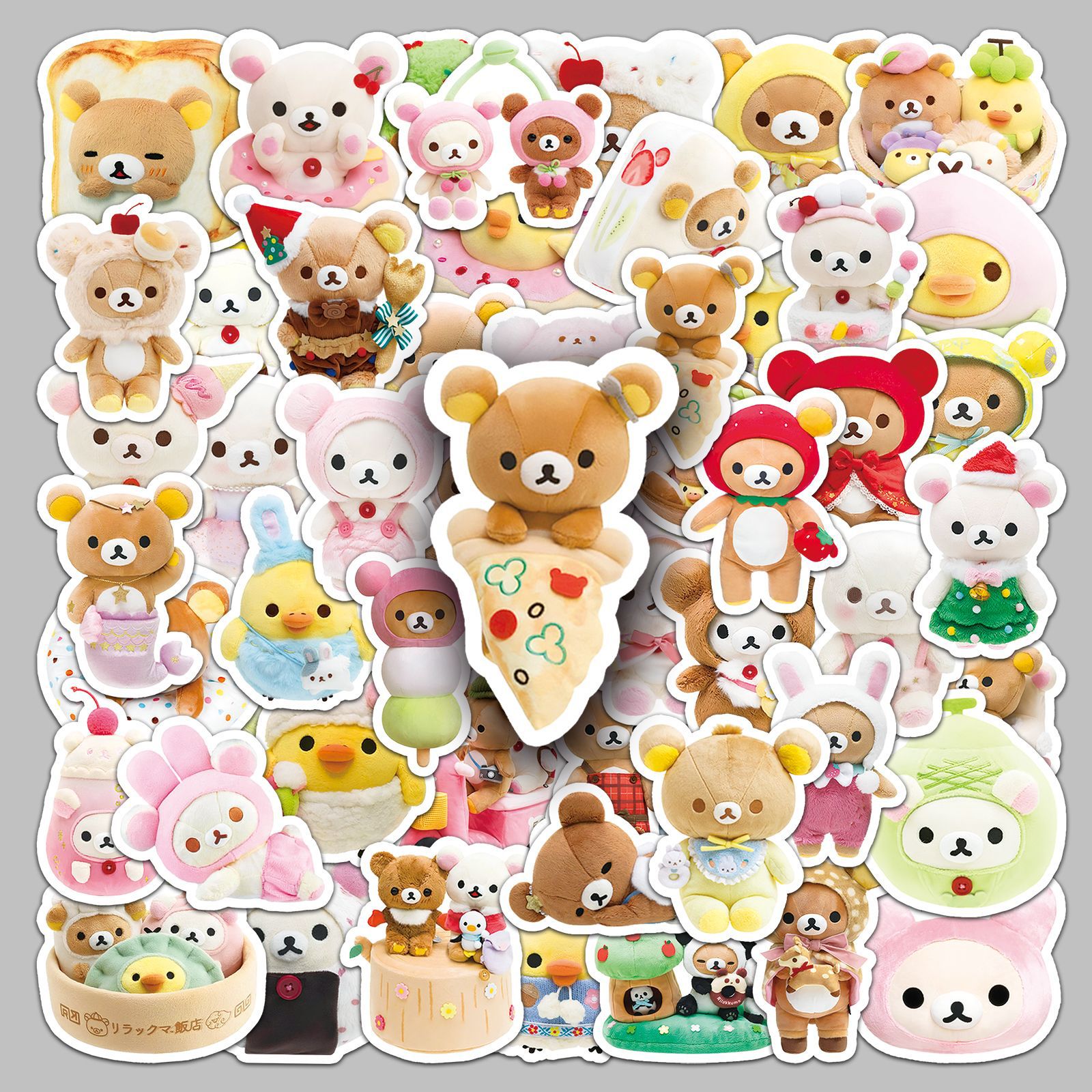 54pcs Cute Rilakkuma Aesthetic - огляд і ціна Kids Toys Laptop