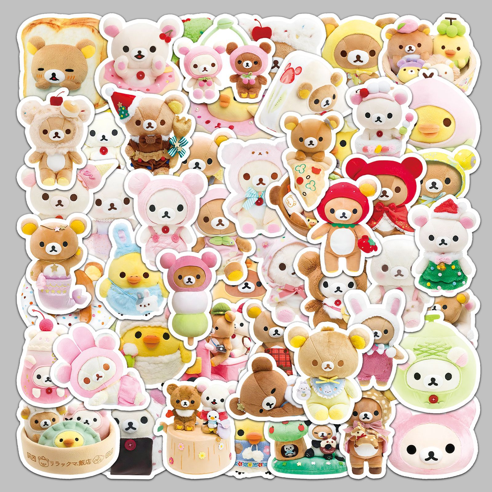 54pcs Cute Rilakkuma Aesthetic - огляд і ціна Kids Toys Laptop