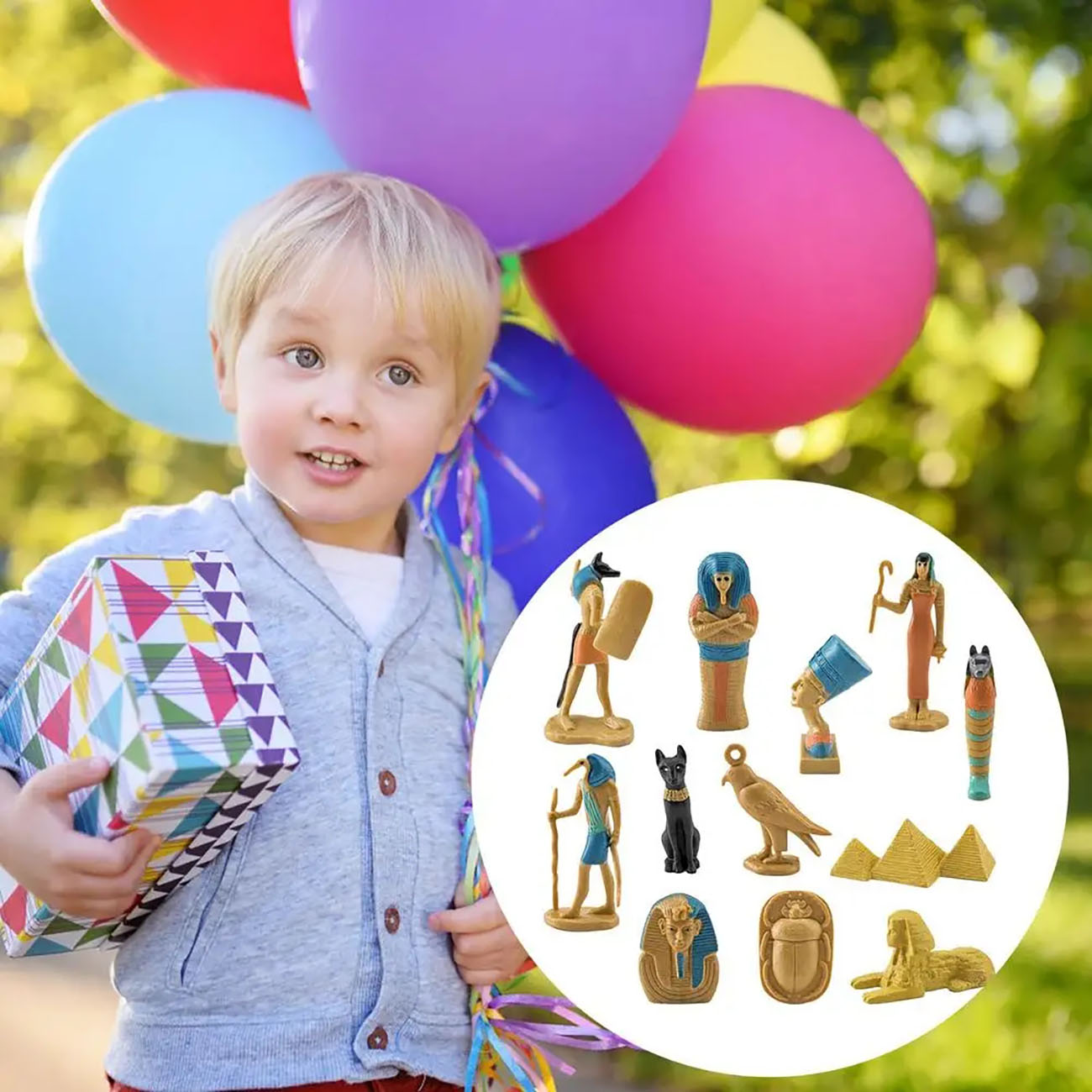 1 Set Of 12 Simulation Egyptia - огляд і ціна Kids Toys Egypt