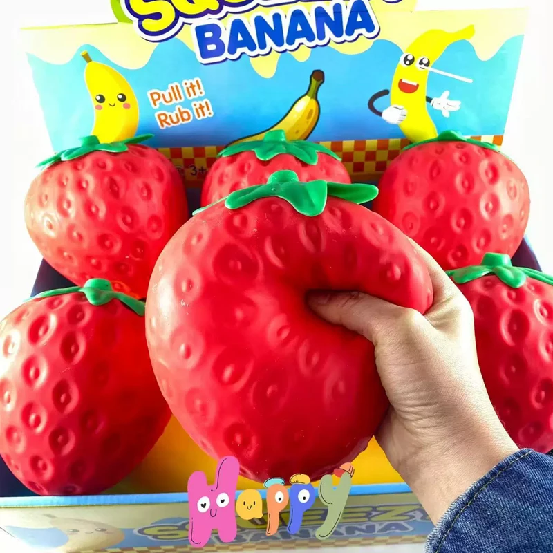 Super Jumbo Strawberry Squishi - огляд і ціна Kids Toys Return Gift