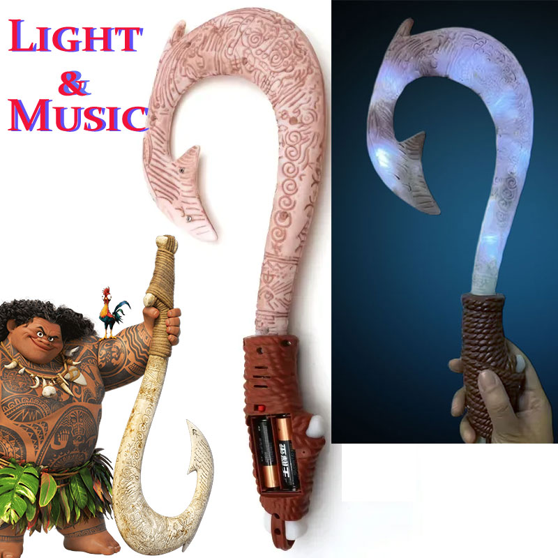 Cartoon Anime Moana Fish Hook  - огляд і ціна Kids Toys Return Gift