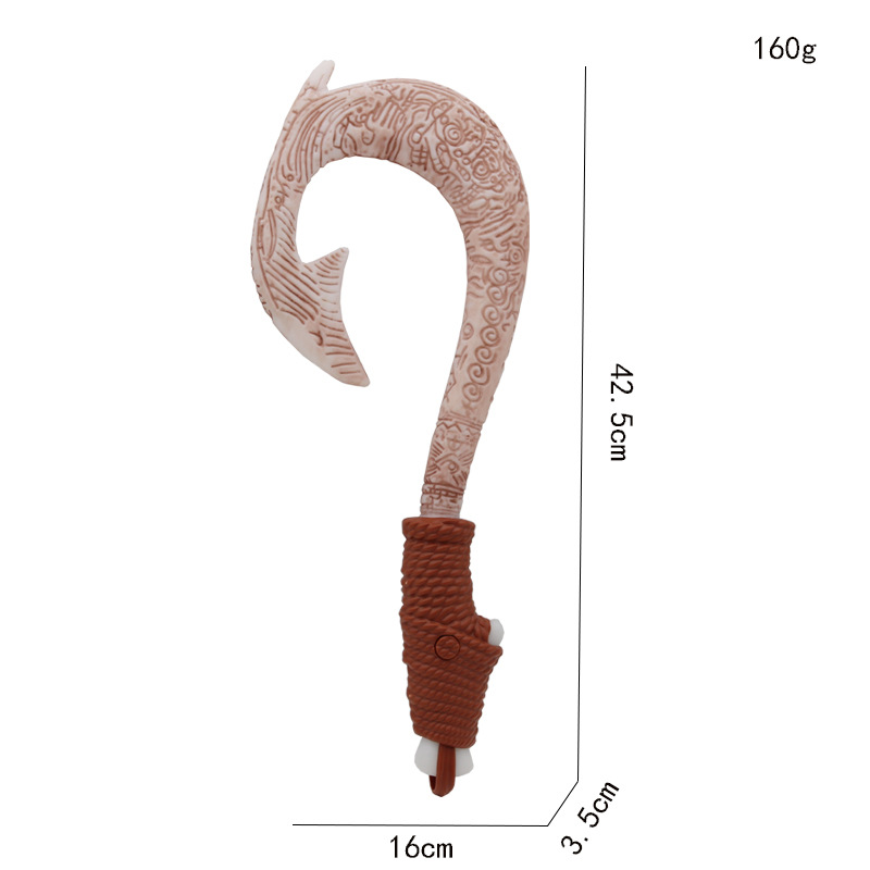 Cartoon Anime Moana Fish Hook  - огляд і ціна Kids Toys Return Gift