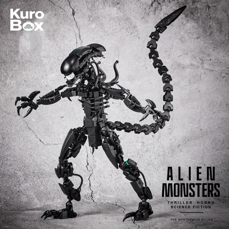Hot Selling  Alien Monster Xen - огляд і ціна Xenomorph Kids Toys