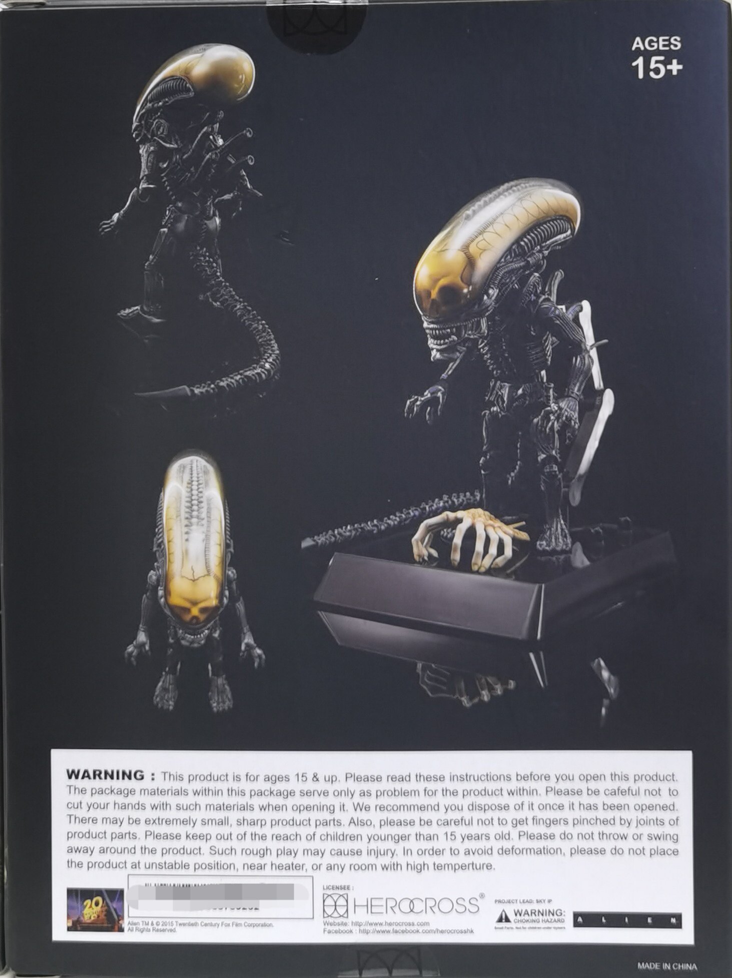 New Herocross Movie Alien Xeno - огляд і ціна Xenomorph Kids Toys