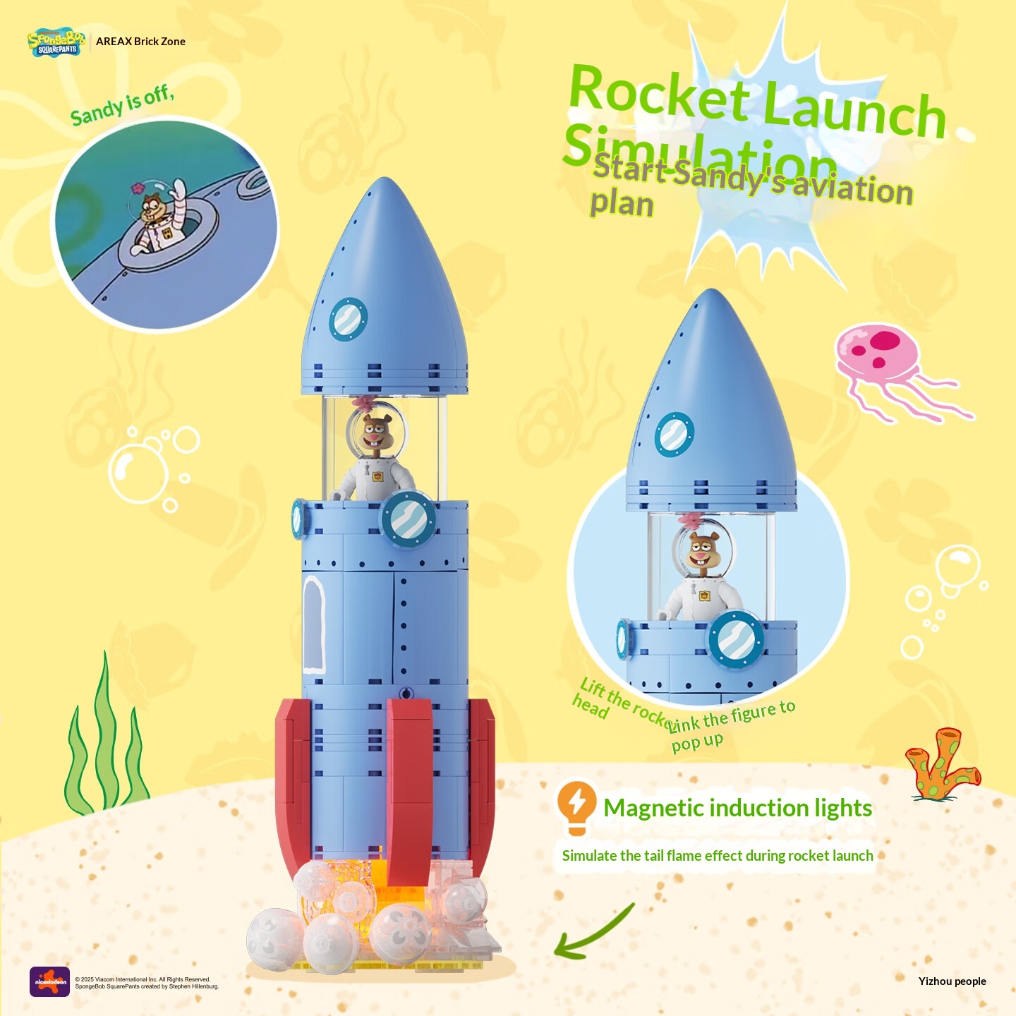 Areax Spongebob Sandy Cheeks D - огляд і ціна Kids Xbox Toys
