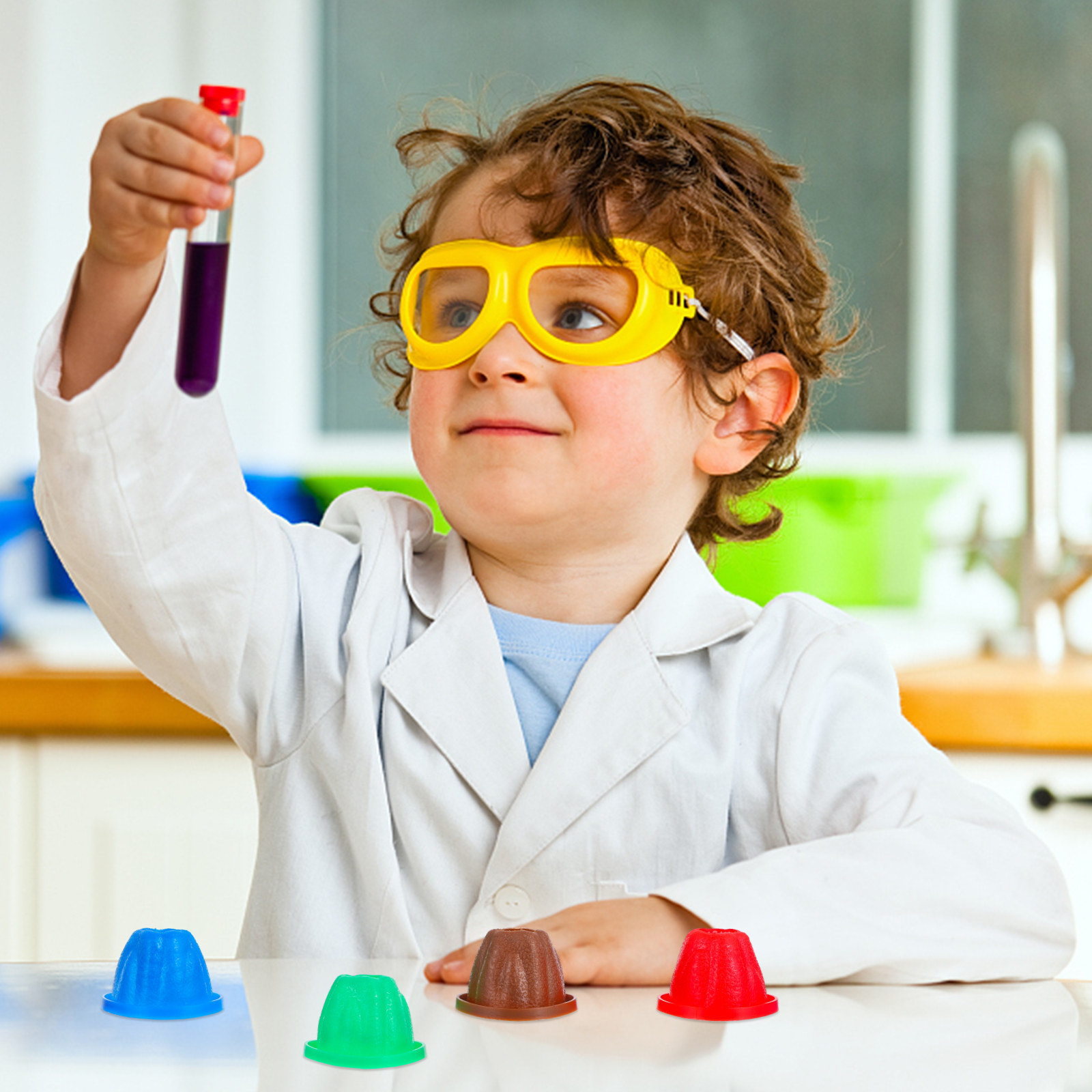 Volcano Eruptions DIY Plastic  - огляд і ціна Volcano Experiment Kit