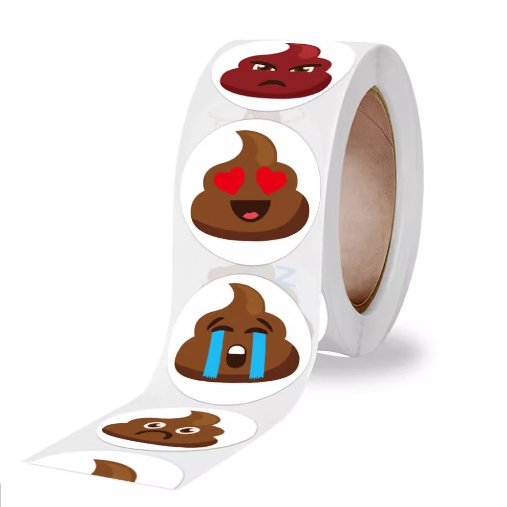 100-500pcs Funny Poop Cartoon  - огляд і ціна Kids Toys Laptop