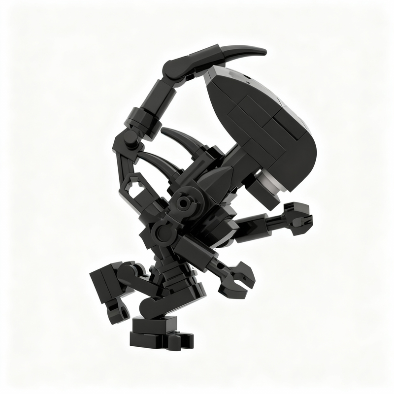 370pcs MOC Space THE ALIEN XEN - огляд і ціна Xenomorph Kids Toys