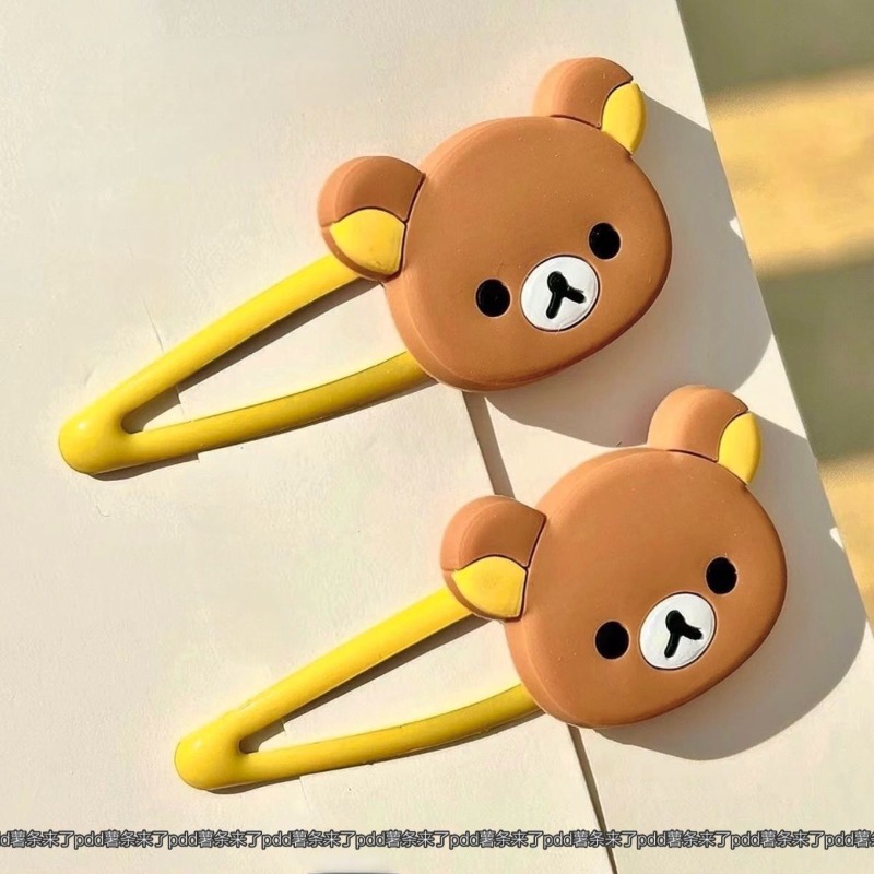 Cute Rilakkuma Cartoon Hair Cl - огляд і ціна Kids Toys Resale