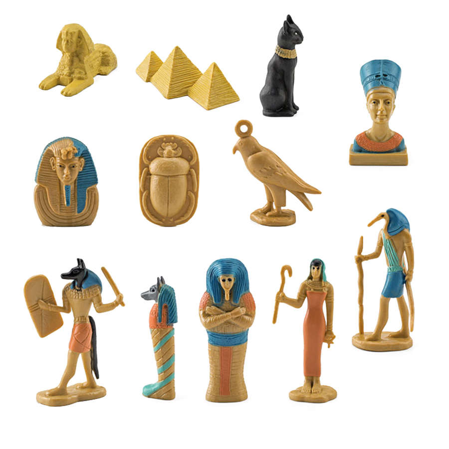 12Pcs Ancient Egypt Figurine P - огляд і ціна Kids Toys Under 200