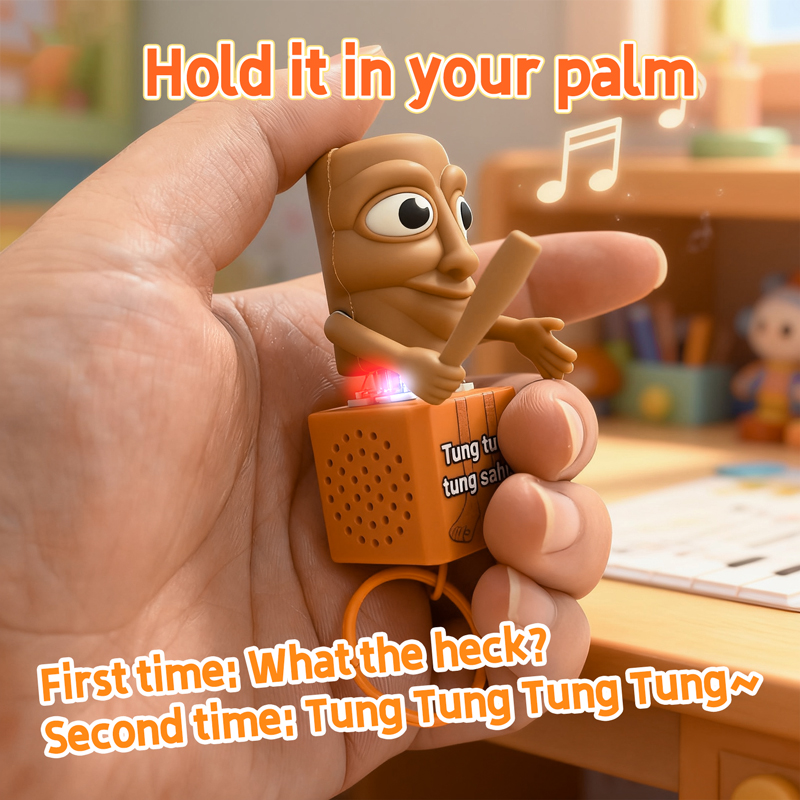 New Tung Tung Tung Sahur Keych - огляд і ціна Kids Toys Return Gift
