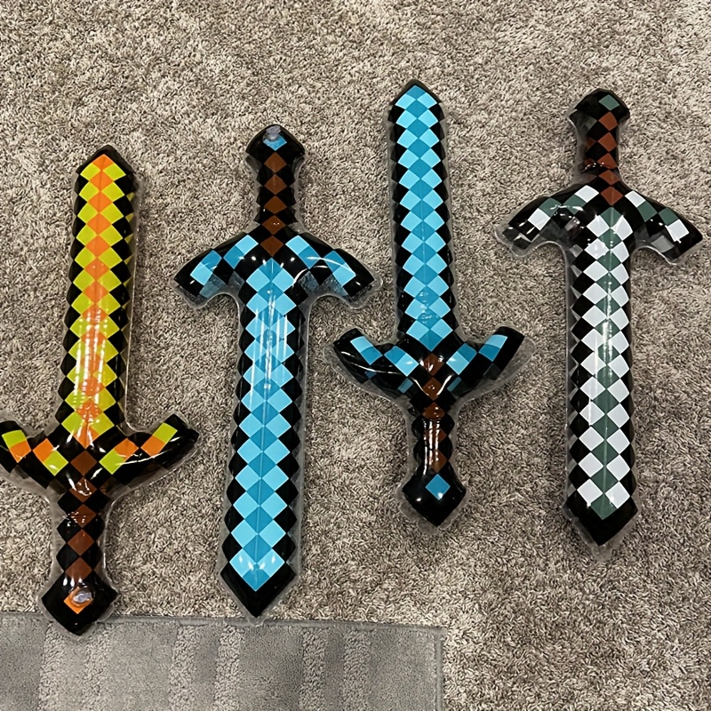 3Pcs Pixel Style Inflatable Sw - огляд і ціна Kids Toys Return Gift