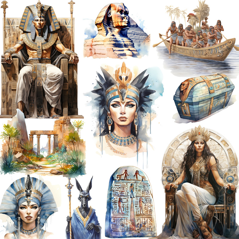 Ancient Egypt Stickers Crafts  - огляд і ціна Kids Toys Egypt