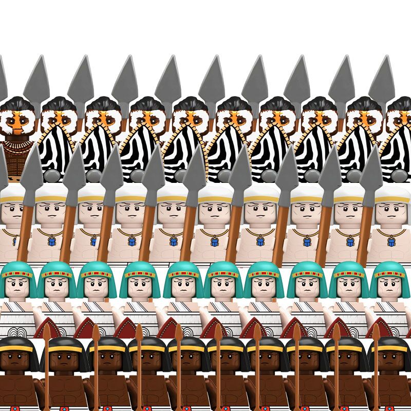 Building Blocks Medieval Ancie - огляд і ціна Kids Toys Egypt